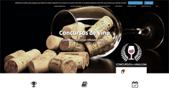 Desktop Screenshot of concursosdevino.com